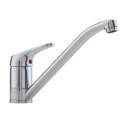 Nemo Start Taura mitigeur de cuisine monotrou à un levier avec bec bas avec bec orientable chrome