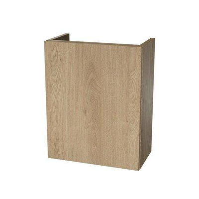 Nemo Durma Fonteinkastset - 40x20x50cm - 1 deur - rechts - 1 kraangat - rechts - Oak hell
