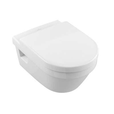 Villeroy & Boch Targa Style Design WC suspendu - 53x37cm - Direct Flush - blanc brillant