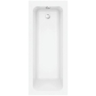 Nemo Start Zen I baignoire encastrée 170x70x40cm 205 litres avec jeu de pieds blanc acrylique