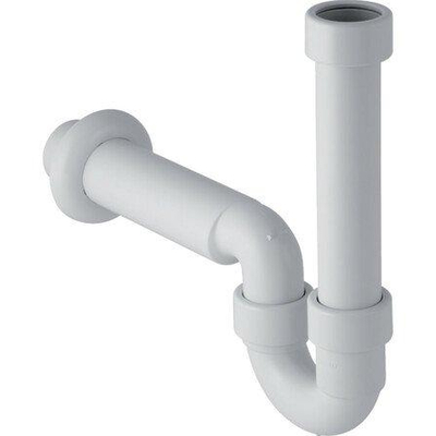 Geberit buissifon - voor vaat- of wasmachines - D - 40mm - kunststof - alpien wit