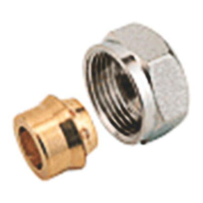 Nemo Skill Raccord vissé Systempex raccordement tube en cuivre D M22 15 mm bicone laiton