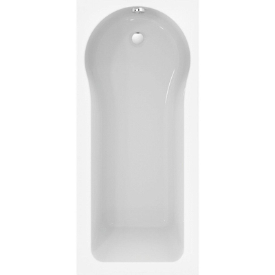 Nemo Start Combi douchebad - 180x80x44cm - mono - afvoer D52 - met potenstel - wit acryl