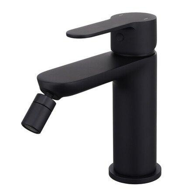 GO by Van Marcke robinet bidet - 15.2cm - apparent - mitigeur - pivotant - laiton noir mat