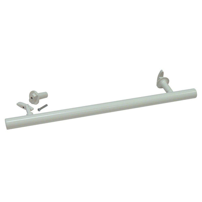 Nemo Spring handdoekbaar - L 480mm - D25 - wit RAL 9016 - voor Toronto en Ofena
