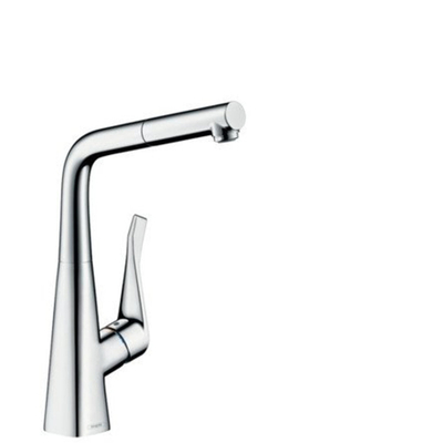 Hansgrohe Metris Robinet de cuisine avec mousseur extractible chrome