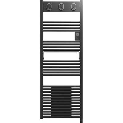 Sauter marapi2 radiateur sèche-serviettes électrique 1750w avec ventilateur 1000w thermostat anthracite avec programme hebdomadaire fonction boost