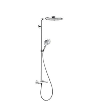 Hansgrohe Raindance Select S colonne de douche - 30cm - 2 jets - thermostatique - chromé