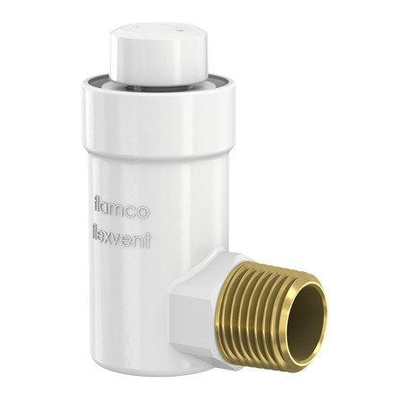 Flamco Flexvent purgeur automatique à flotteur 1/2 blanc