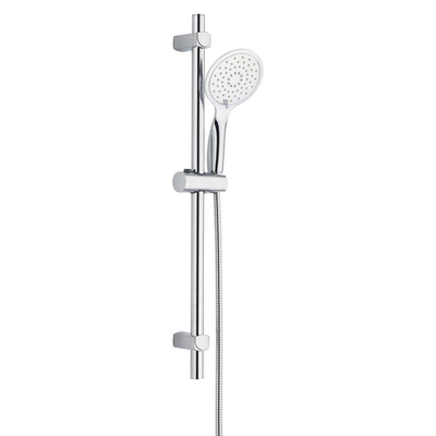 GO by Van Marcke Iona ensemble de douche complet douchette 3 jets flexible de douche 150 cm diamètre barre 25 mm longueur 700 mm