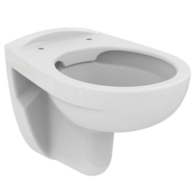 Ideal Standard Eurovit WC suspendu à chasse profonde sans bride 35.5x52cm blanc