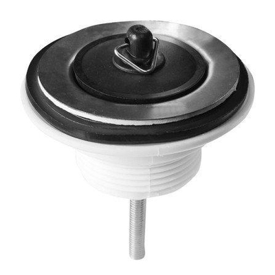 Nemo Skill wastafelplug - met rubber stop - 5/4" x D 63mm - kunststof
