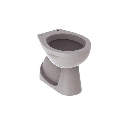 Geberit Publica tollet met holle bodem verticale afvoer keramiek wit