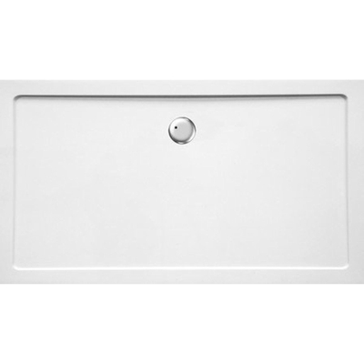 GO by Van Marcke Helion receveur de douche composite synthétique 160x90x3.5cm rectangulaire évacuation D90mm sans jeu de pieds blanc