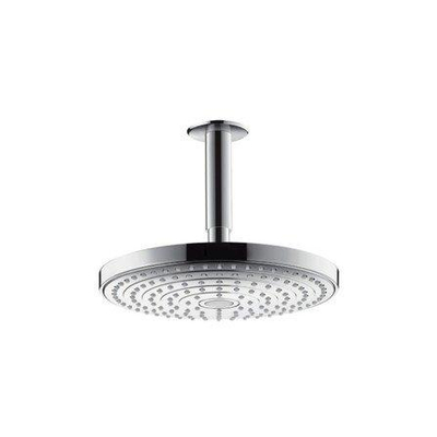 Hansgrohe Raindance select hoofddouche met douchearm plafond chroom