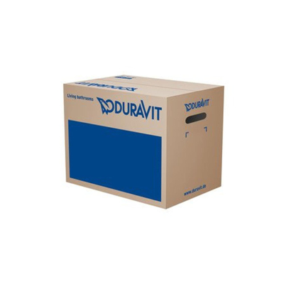 Duravit D-code Wandclosetpack - met wandcloset - diepspoel - 35.5x54.5cm - met closetzitting - wit