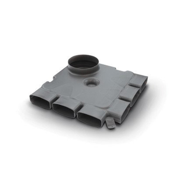 Vasco Ventilation Système de conduits d'air Easyflow Plénum 2 pièces