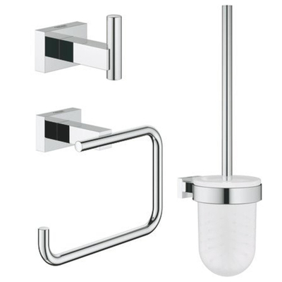 GROHE Essentials Cube set d’accessoires 3 en 1 chrome