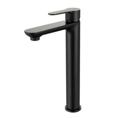 GO by Van Marcke Helene Mitigeur lavabo - monocommande - surélevé - 30,8 cm - disques céramiques - noir mat