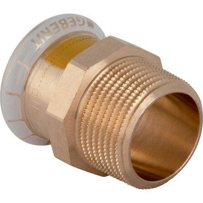 Geberit Mapress koper-gas puntstuk buitendraad 3/4"x22mm - koper