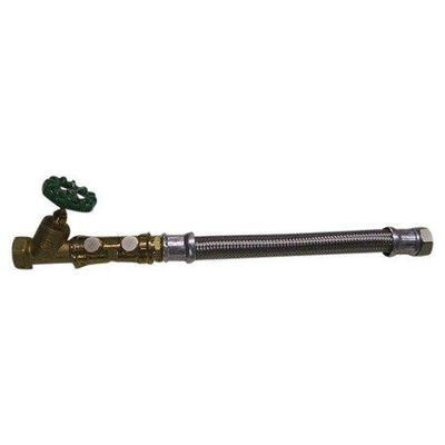 Go by Van Marcke kit de raccordement complet pour compteur d'eau 3/4F x 3/4F écrou libre - inox