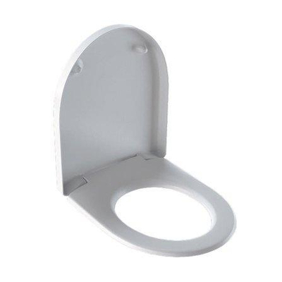 WC Geberit Icon - abattant - fermeture douce & libération rapide - fixation supérieure - Duroplast Blanc