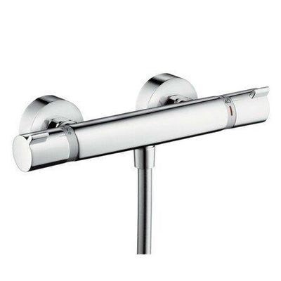Hansgrohe Ecostat Comfort Douchekraan - thermostatisch - zonder omstel - met koppelingenHOH=15cm - thermostaat - hoogglans chroom