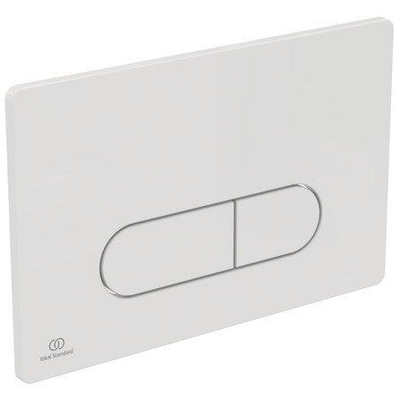 Plaque de déclenchement mécanique blanche Ideal Standard Oleas