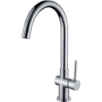 GO by Van Marcke keukenkraan - 34.8cm - opbouw - mengkraan - draaibaar - messing chroom