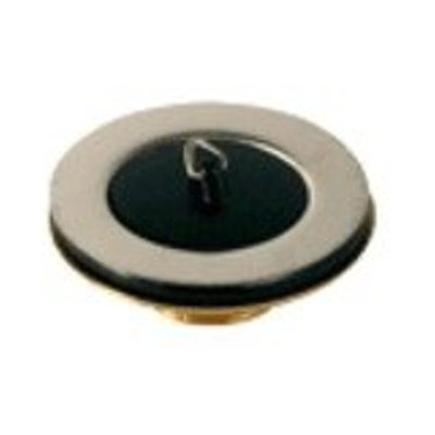 Nemo Skill wastafelplug - met rubber stop - 5/4" x D 65mm - messing