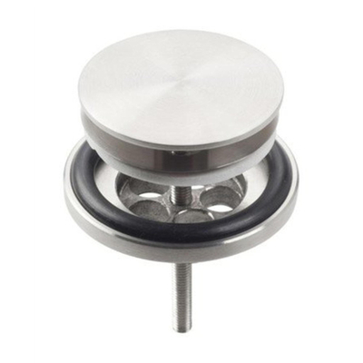 Clou Wash Me bouchon avec capot de recouvrement inox brossé