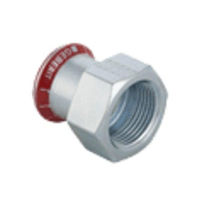 Geberit Mapress C-staal schroefbus verzinkt binnendraad 3/4"bix22mm