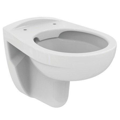 Ideal Standard Eurovit WC suspendu à chasse profonde sans bride 35.5x52cm blanc