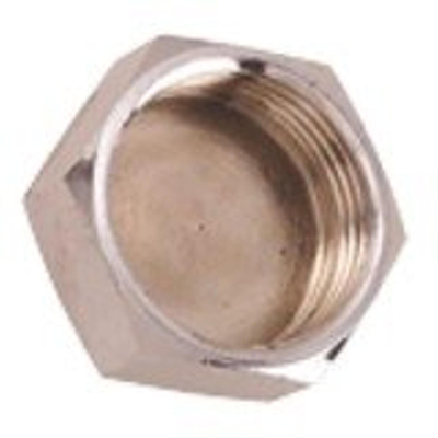 Nemo Go capuchon de raccord pour fil de cuivre 3/4 laiton chromé