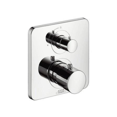 AXOR Citterio M partie apparente pour mitigeur thermostatique encastré avec robinet d'arrêt chrome