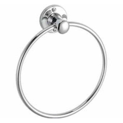 Nemo Spring Handdoekring - 20cm - chroom
