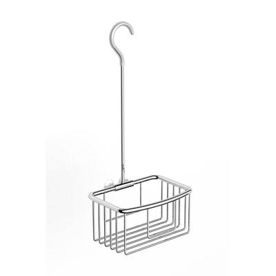 Nemo Spring Sano panier de douche d'angle simple 360 x 160 x 110 mm laiton acier inoxydable chromé