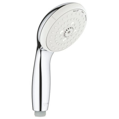 GROHE New Tempesta Pommeau de douche 3 jets Ø10cm 9.5L/min chrome/blanc