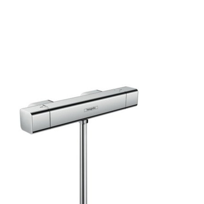 Hansgrohe Ecostat E Douchekraan - thermostatisch - zonder omstel - met koppelingenHOH=15cm - thermostaat - hoogglans chroom
