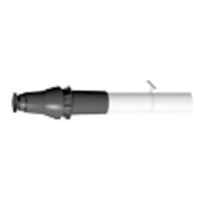 Burgerhout Skyline 3000 oeillet de toit en plastique concentrique 60/100mm noir