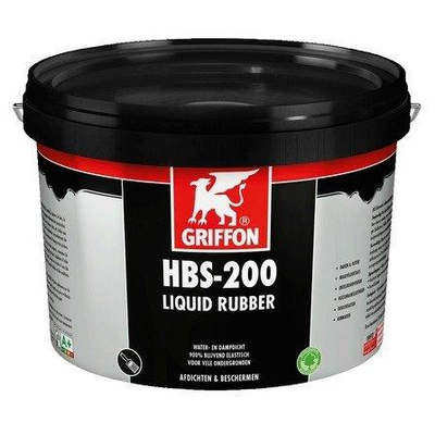 Griffon hbs 200 caoutchouc liquide 5 litres