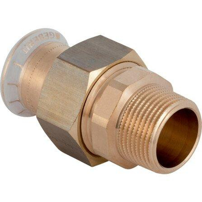 Mapress geberit 3 pièces raccord droit plat à étanchéité cuivre 15 mm 3/4 buidr