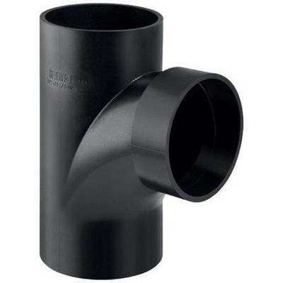 Geberit afvoer PE - fitting - T-stuk - 88 graden - hydraulische vormgeving - 110X110