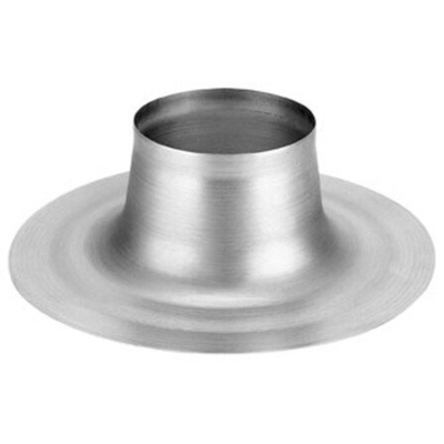 Burgerhout solin pour toit plat en aluminium vhr 80, vent, 125mm 138 mm