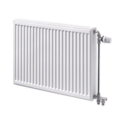 Henrad Compact All In paneelradiator 60x90cm type 21 1211watt 4 aansluitingen Staal Wit Glans OUTLET