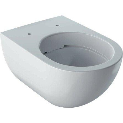 Toilet suspendu Geberit Acanto à fond creux sans bride 4.5/6l blanc sans abattant WC