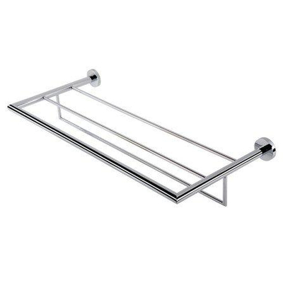Geesa Nemox Handdoekrek - met planchet - 62.4cm - Handdoekhouder - chroom
