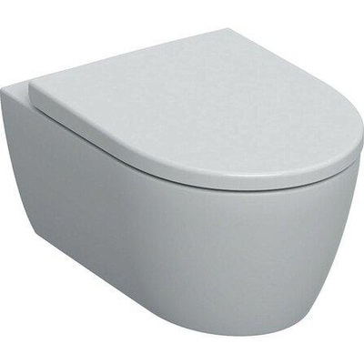 Geberit Icon WC suspendu pack à fond creux rimfree 36.6x53cm avec abattant softclose blanc