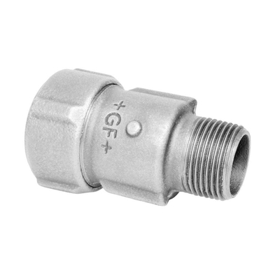 Georg Fischer Primofit raccord de serrage manchon galvanisé pour tube en acier ISO 65 conforme REN 102261 étanchéité en caoutchouc NBR 64M x tube 64