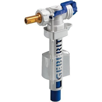 Geberit Unifill robinet flotteur type 380 raccordement d'eau côté 3/8" nippel en laiton